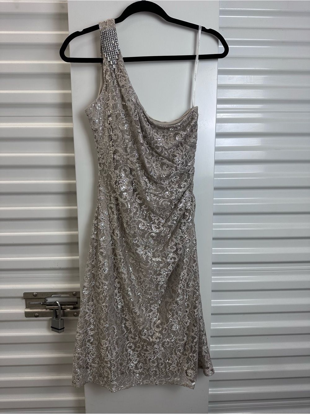 ⭐️Calvin Klein One-Shoulder Cocktail Dress